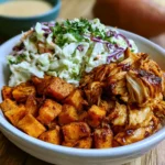 BBQ Chicken Bowls with Sweet Potatoes