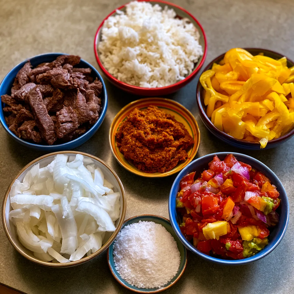 Beef Fajita Burrito Bowl