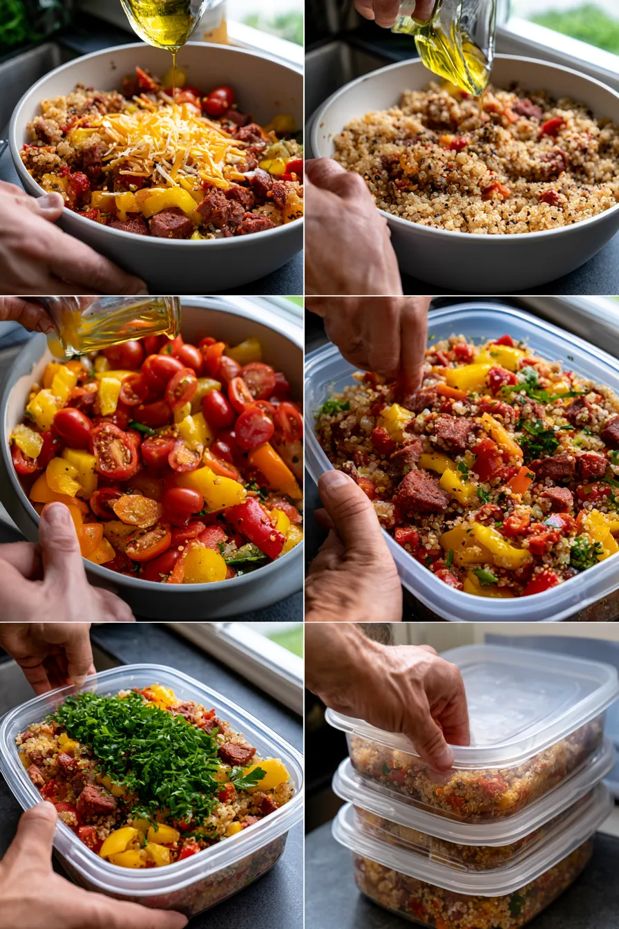 Beef Pepperoni Bowls