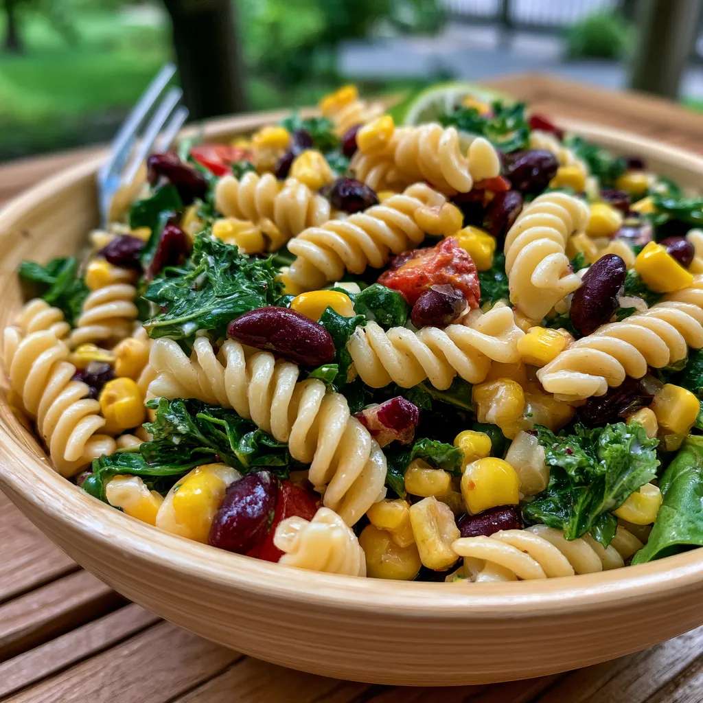 Black Bean and Corn Pasta Salad