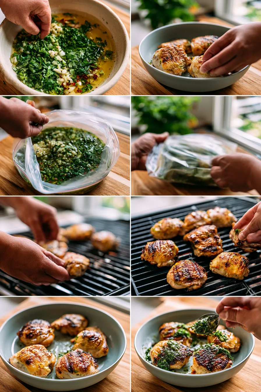 Chimichurri Chicken Thighs