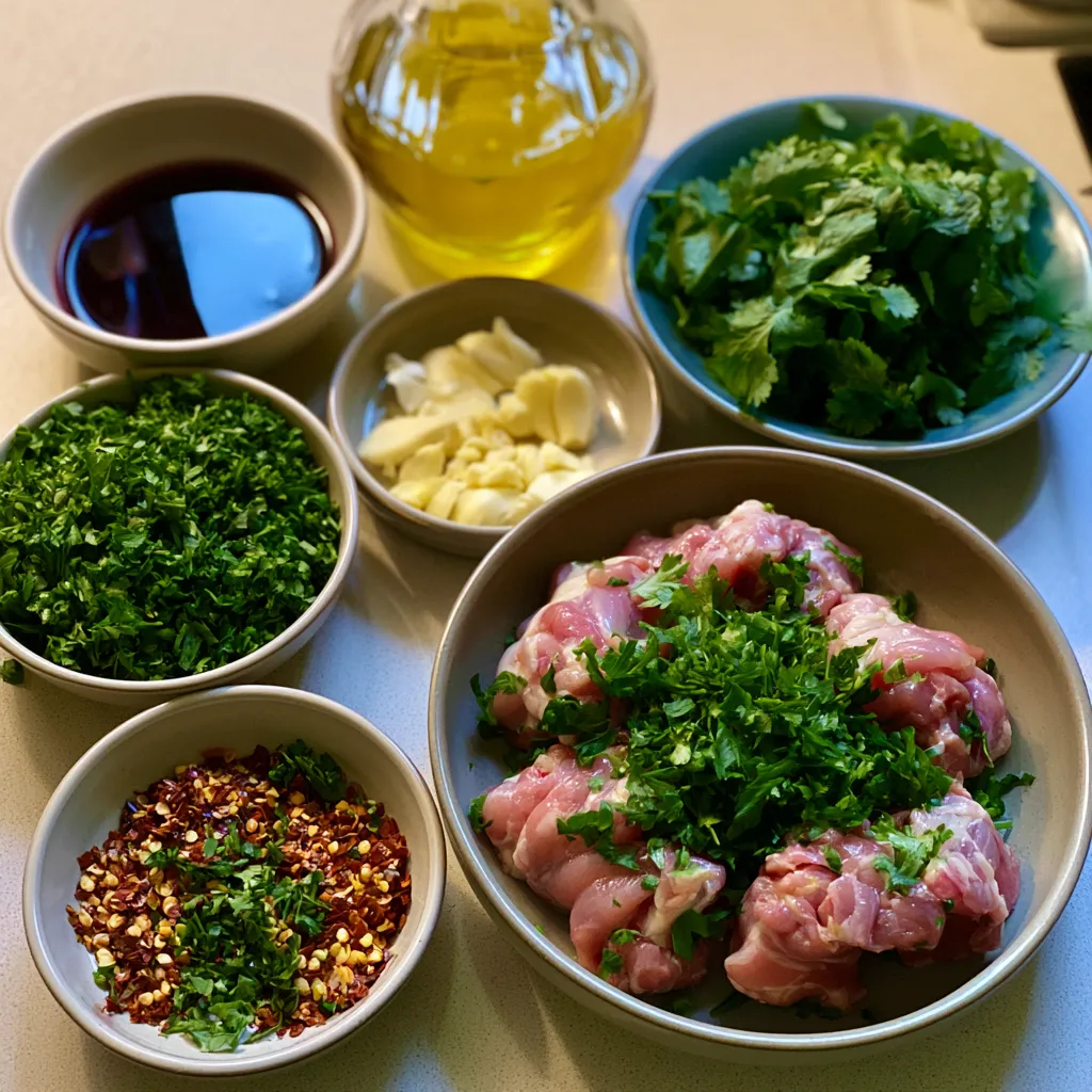 Chimichurri Chicken Thighs