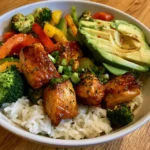 Crispy Salmon Bites Bowls