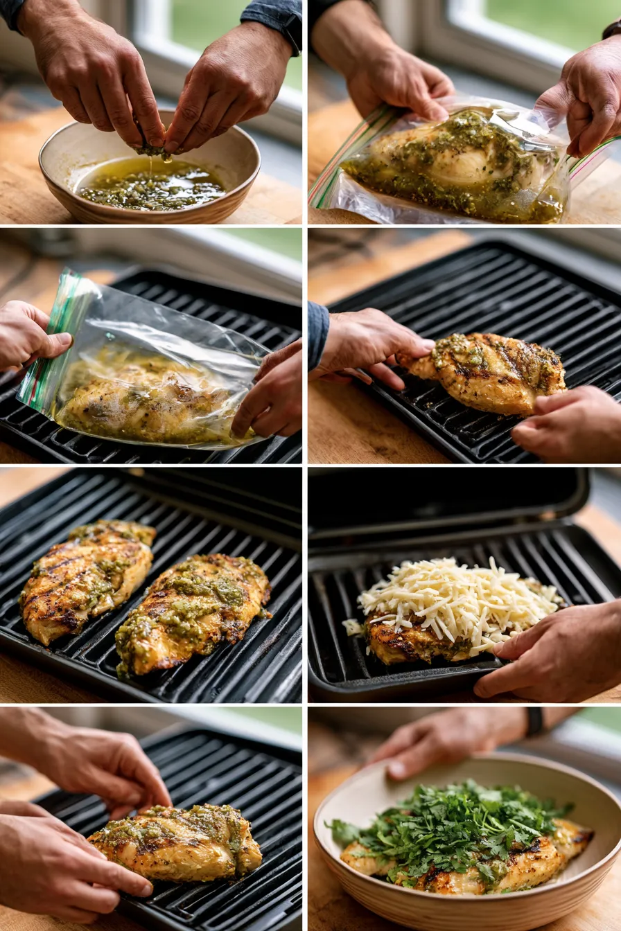 Grilled Salsa Verde Chicken