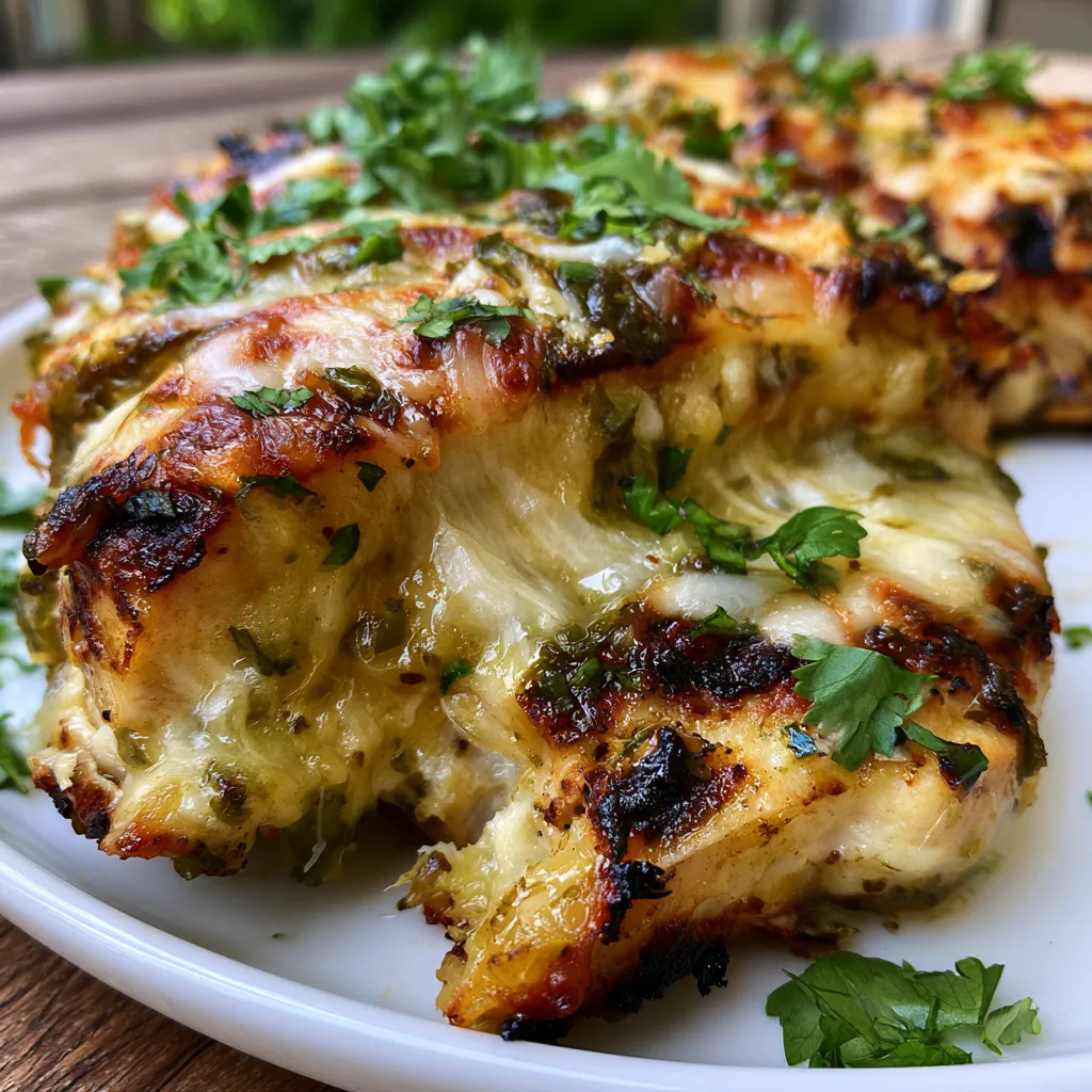 Grilled Salsa Verde Chicken