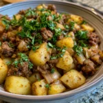 Ground Beef & Potato Bowl