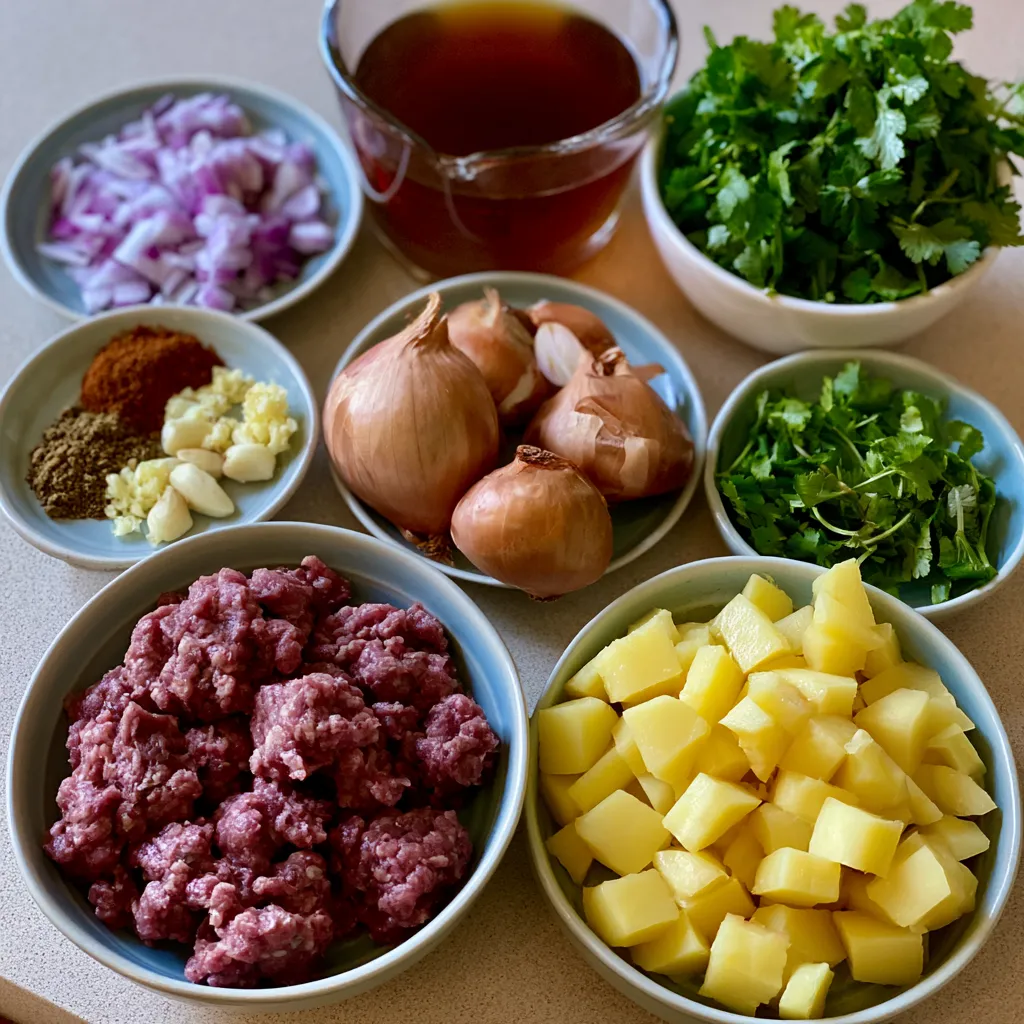 Ground Beef & Potato Bowl