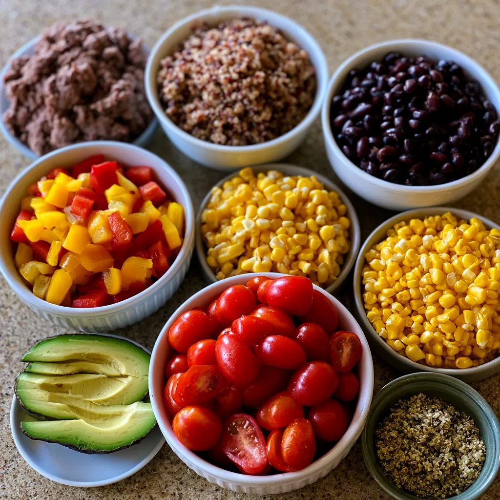 High Protein Beef Bowl