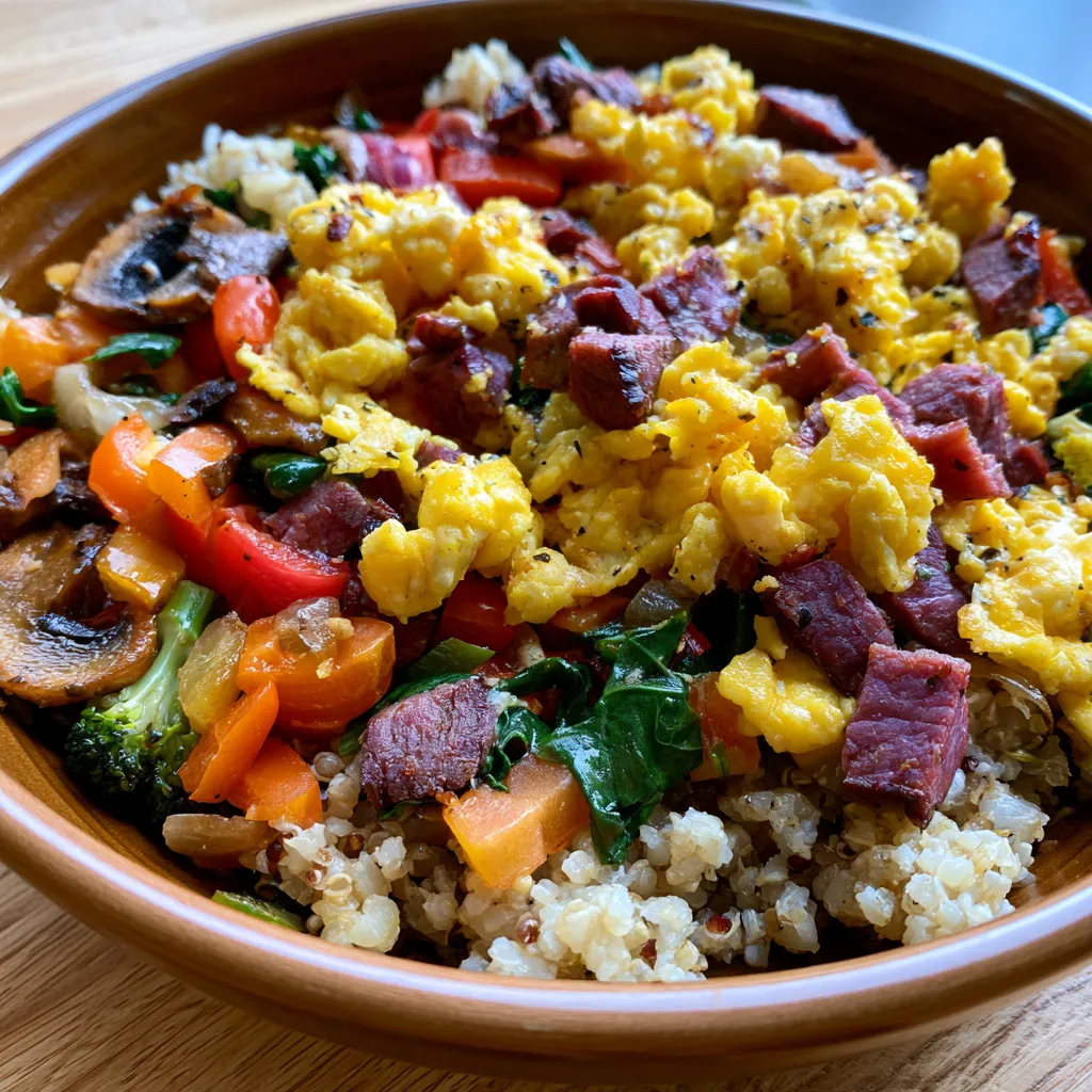 High Protein Freezer Friendly Bowls