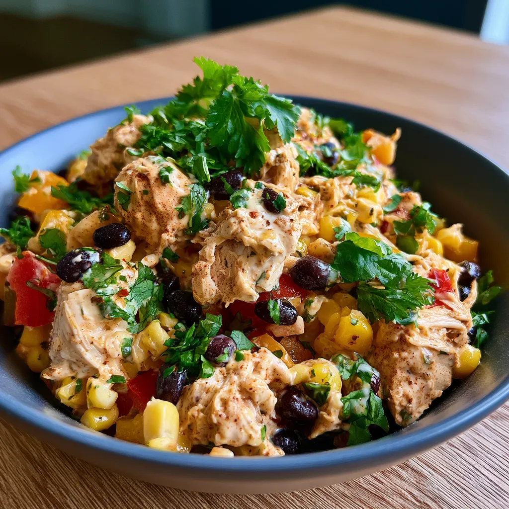 High-Protein Southwest Chicken Salad