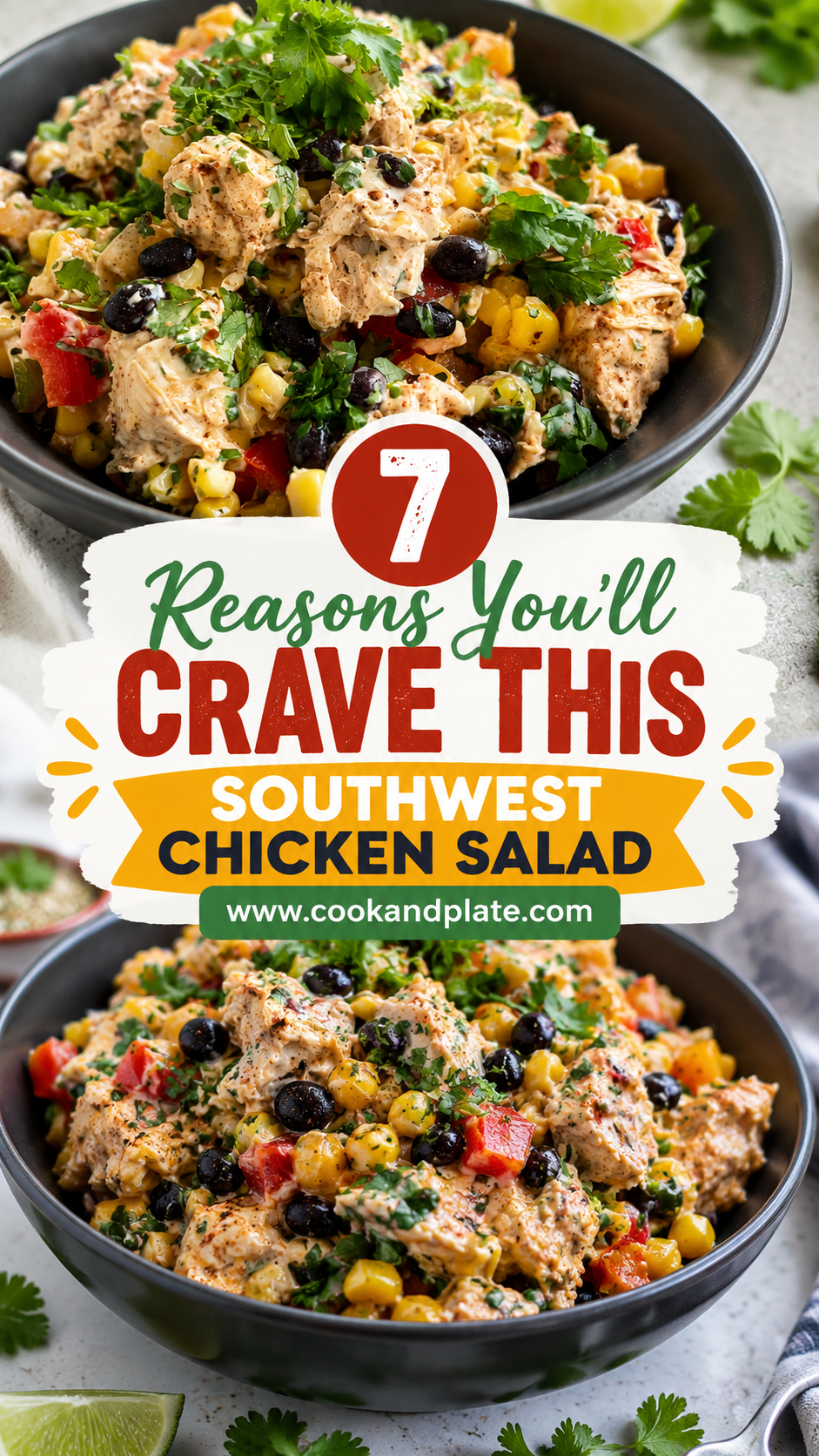 High-Protein Southwest Chicken Salad