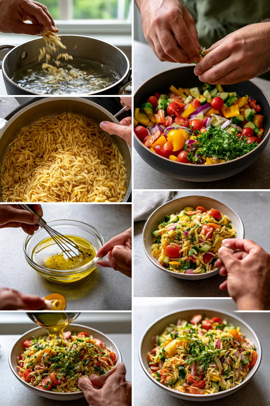 Orzo Pasta Salad