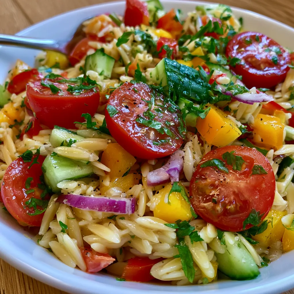 Orzo Pasta Salad