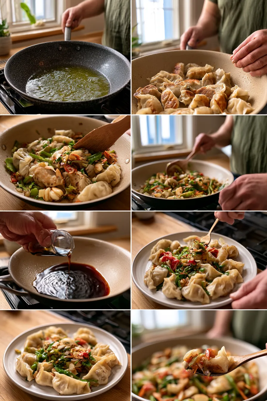 Potsticker Stir Fry