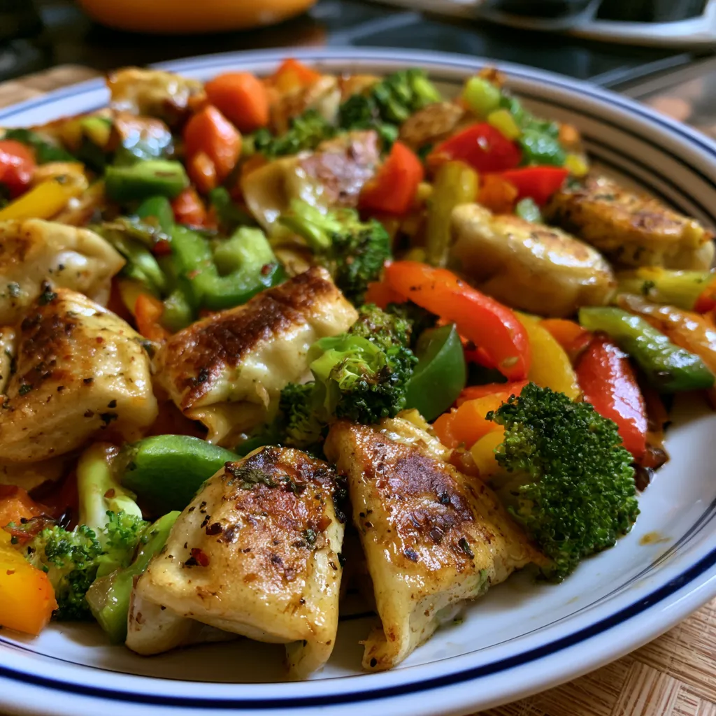 Potsticker Stir Fry