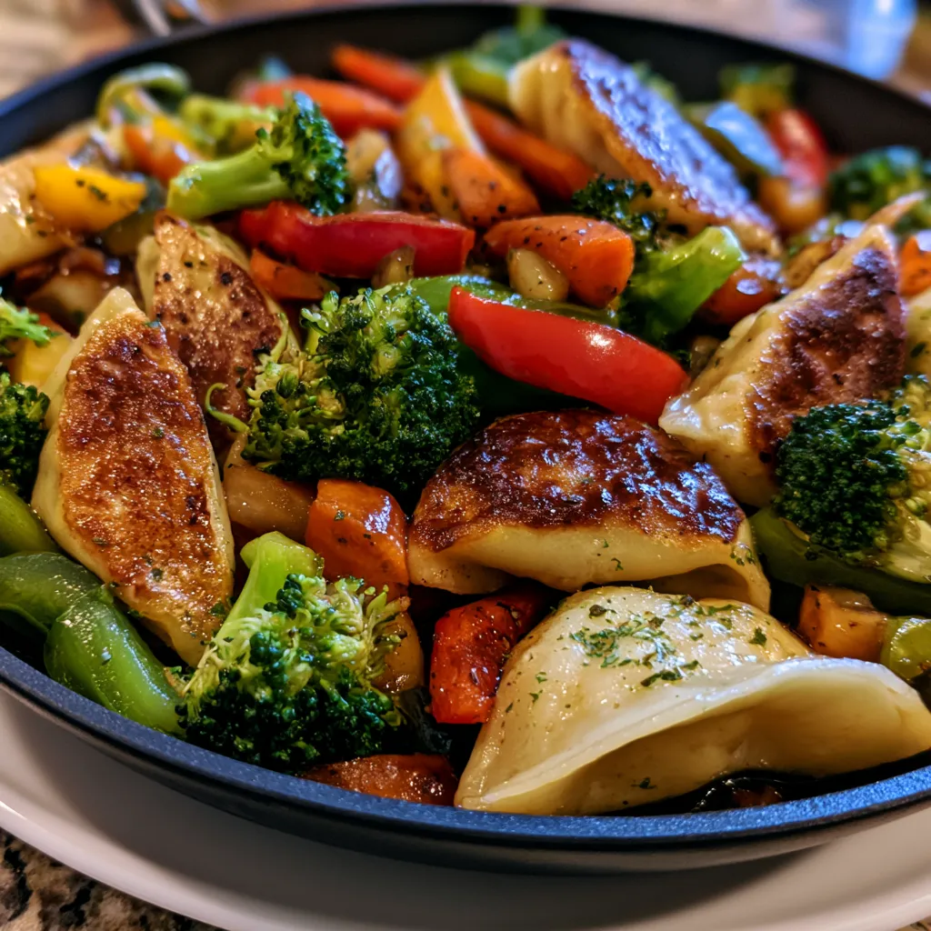 Potsticker Stir Fry
