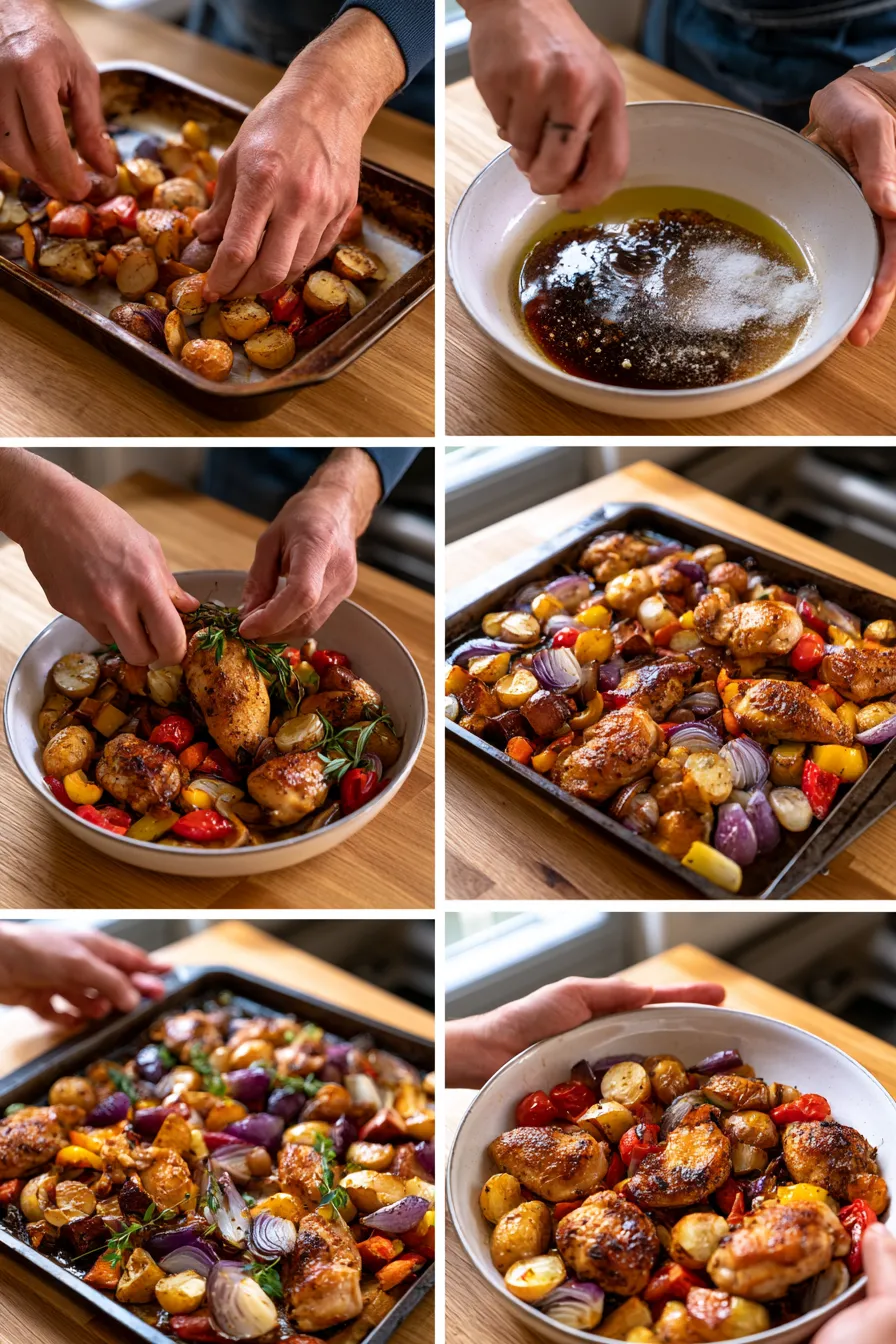 Sheet Pan Balsamic Chicken