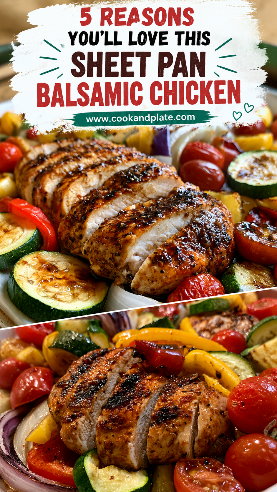 Sheet Pan Balsamic Chicken