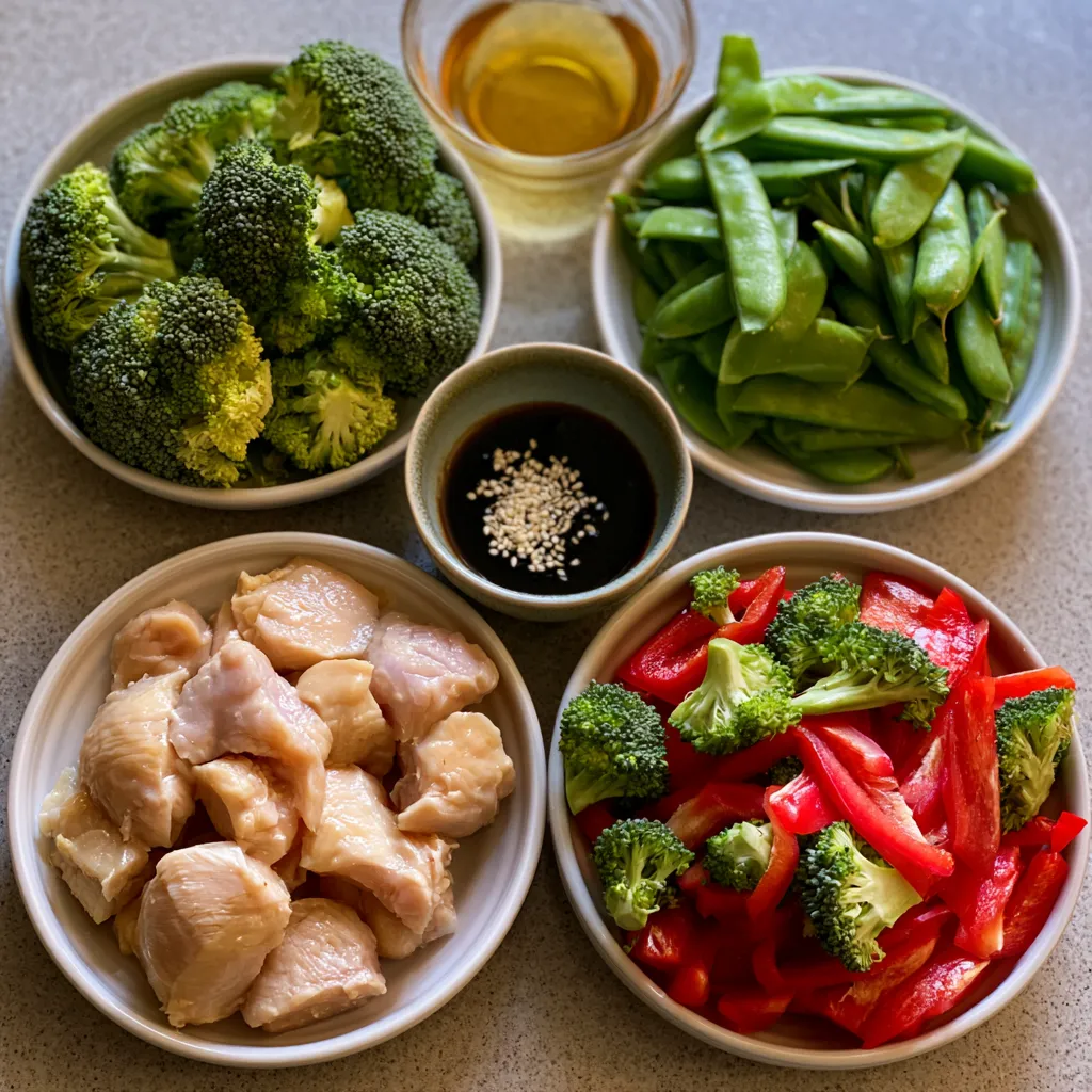 Sheet Pan Sesame Chicken and Veggies