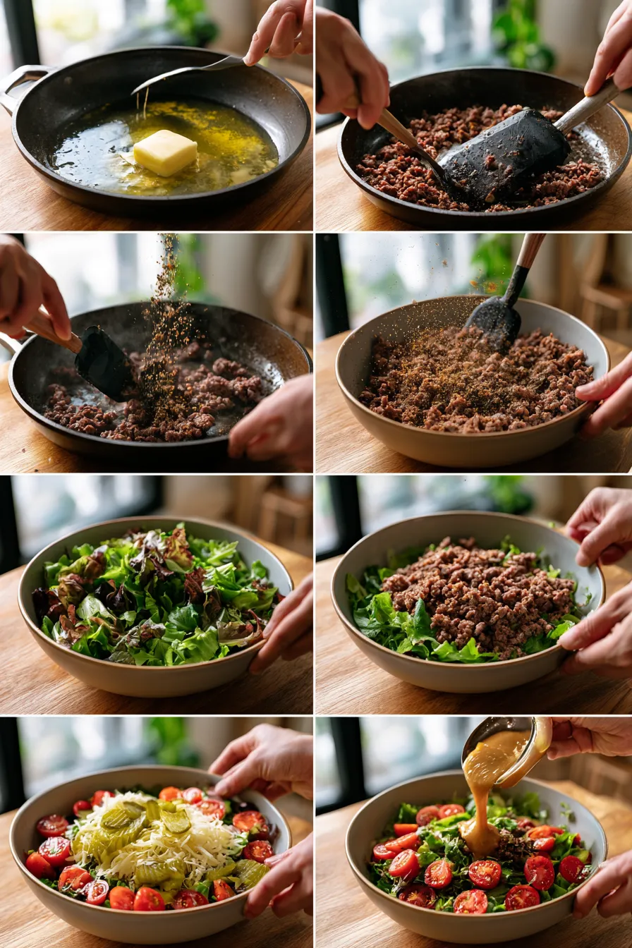 Smash Burger Bowl