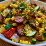 Smoked Beef and Veggie Skillet