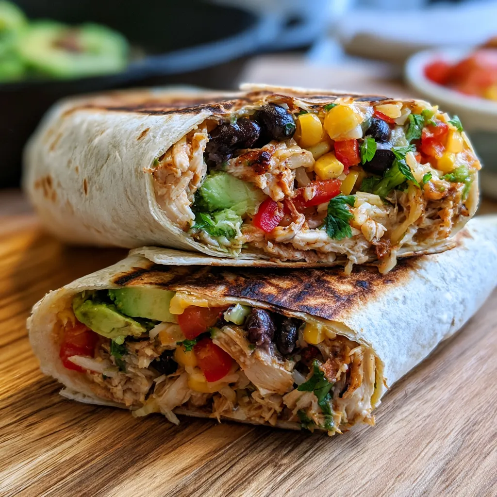 Southwest Chicken Wrap