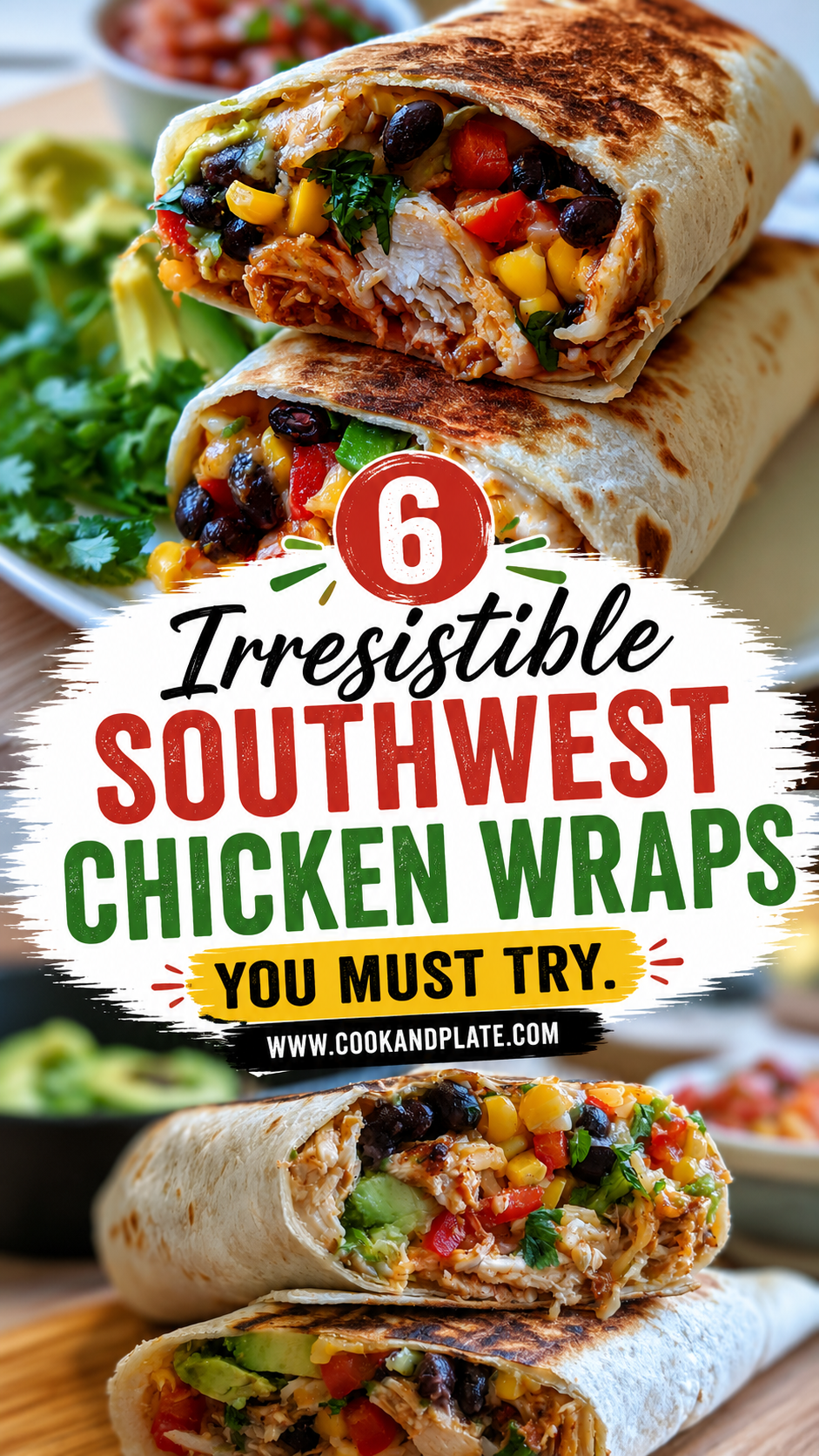Southwest Chicken Wrap