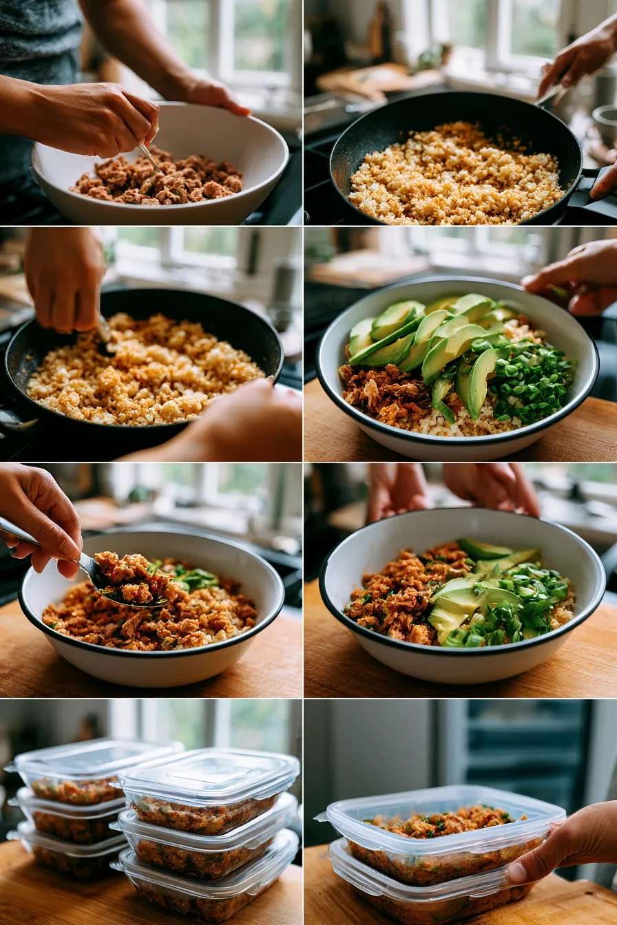 Spicy Tuna Rice Bowls