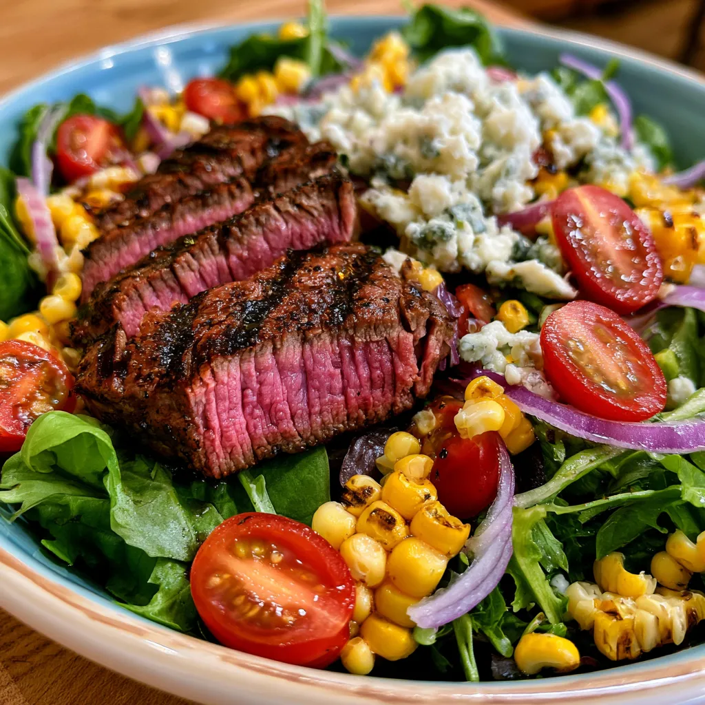 Balsamic Steak Gorgonzola Salad