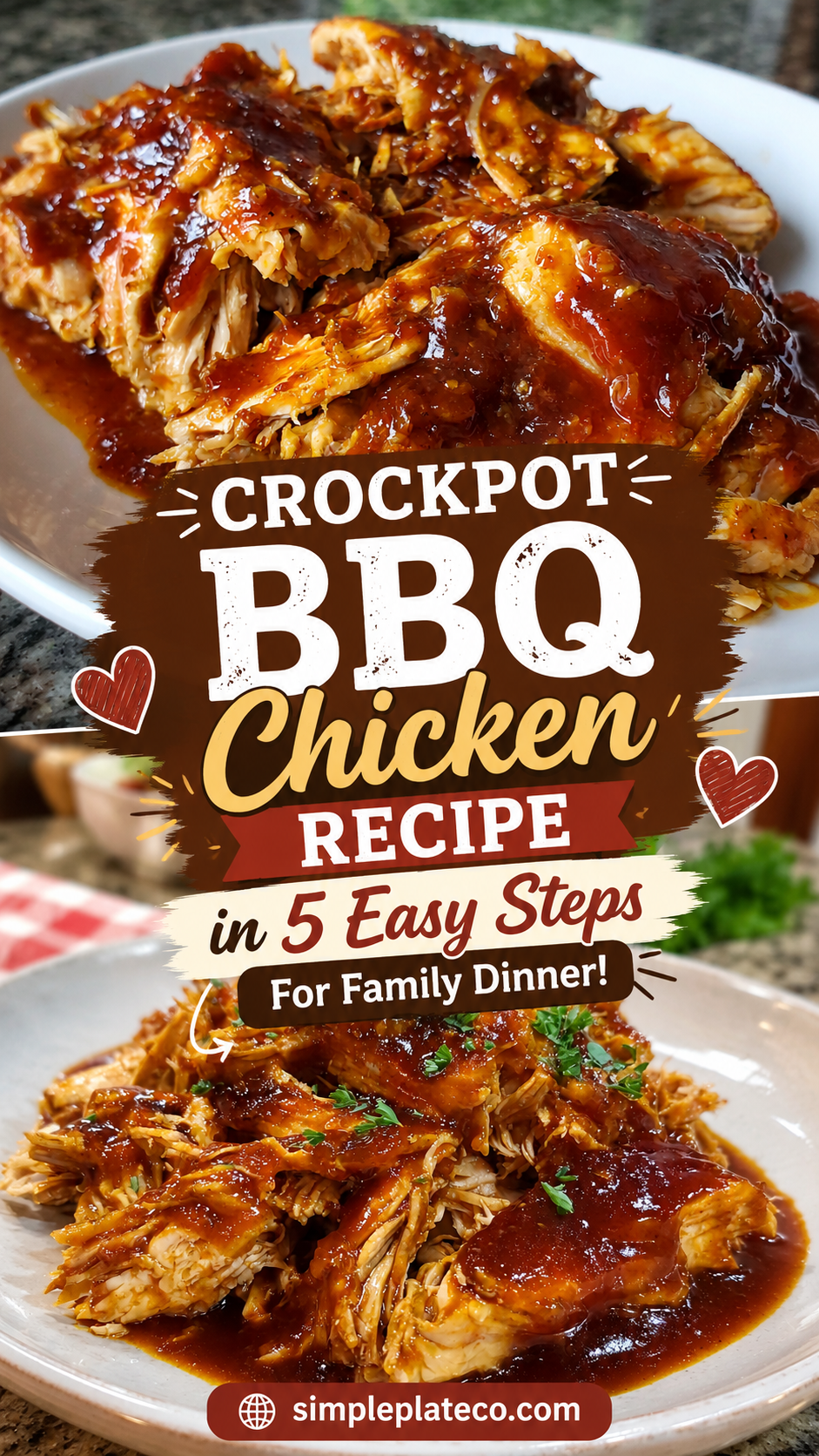 Crockpot BBQ Chicken Recipe
