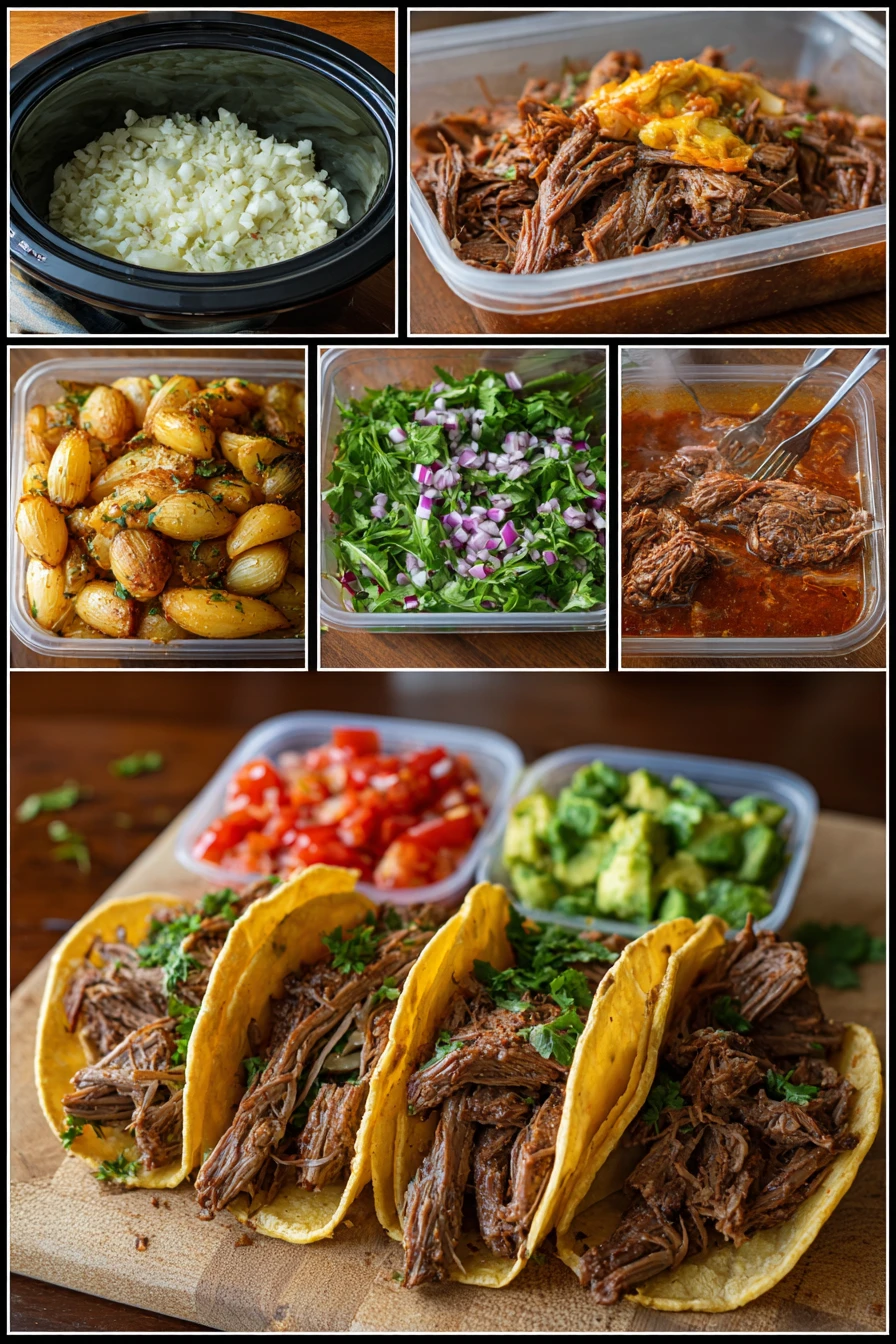 Slow-Cooked Chuck Roast Tacos